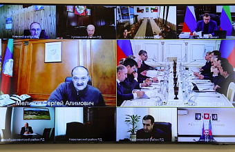 Сергей Меликов провел заседание Координационного штаба по строительству