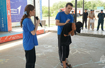 Сотрудники МЧС Дагестана провели в детском лагере профилактическое мероприятие