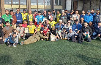 Футбольный турнир среди цахурских команд к 80-летию Победы провели в Махачкале