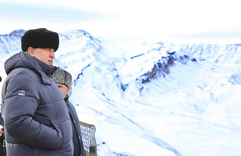 Премьер-министр Дагестана прибыл с рабочим визитом в Казбековский район