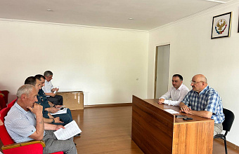 В Табасаранском районе обсудили подготовку к пожароопасному сезону