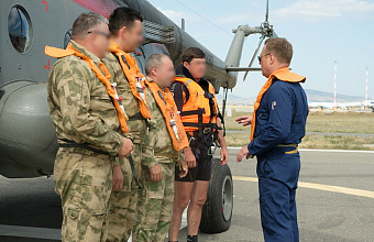 Учебно-тренировочные полеты авиации Росгвардии прошли в Дагестане
